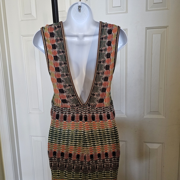 M Missoni Striped Bow Jumpsuit Size 40/4 - Picture 6 of 16